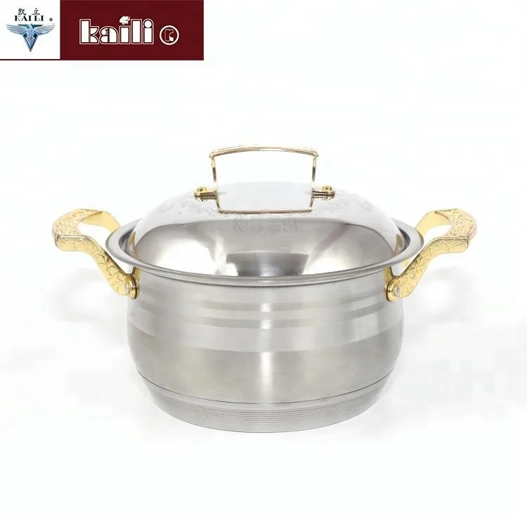 2020 hot sale home kitchen with the highest quality stainless steel soup pot