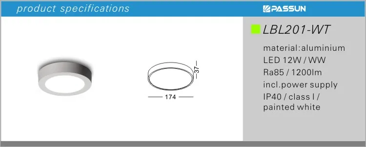 indoor ip20 surface smart led ceiling light &LED Panel light for hotel/Home