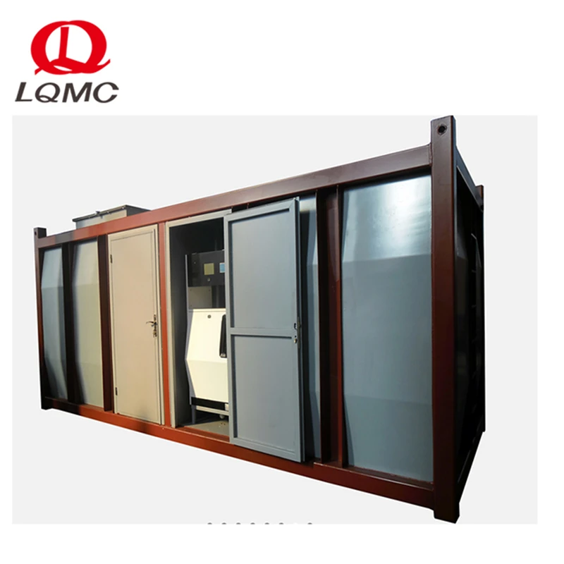 Portable gas pump mobile fuel petrol station with generator