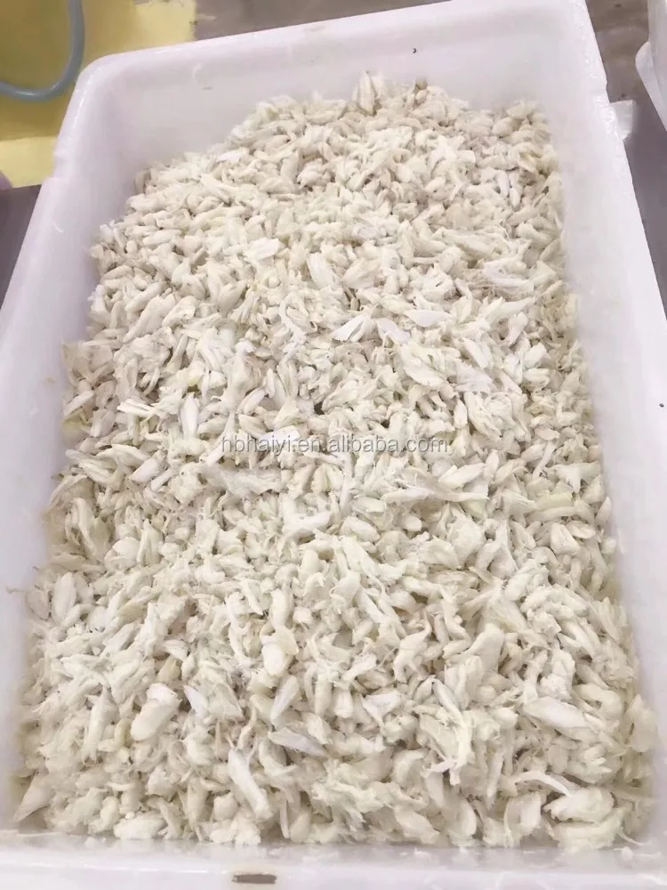 Canned Frozen blue swimming crab meat