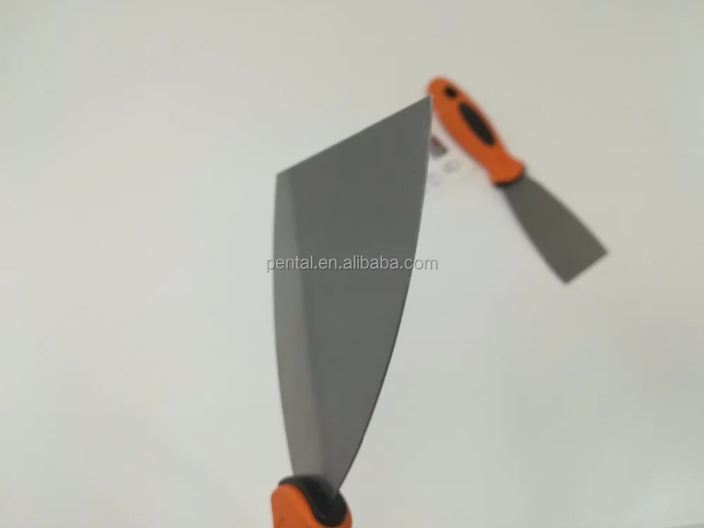 putty knife with plastic handle