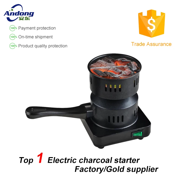 Andong top quality intelligent temperature shisha mini hookah charcoal burner for coal starter