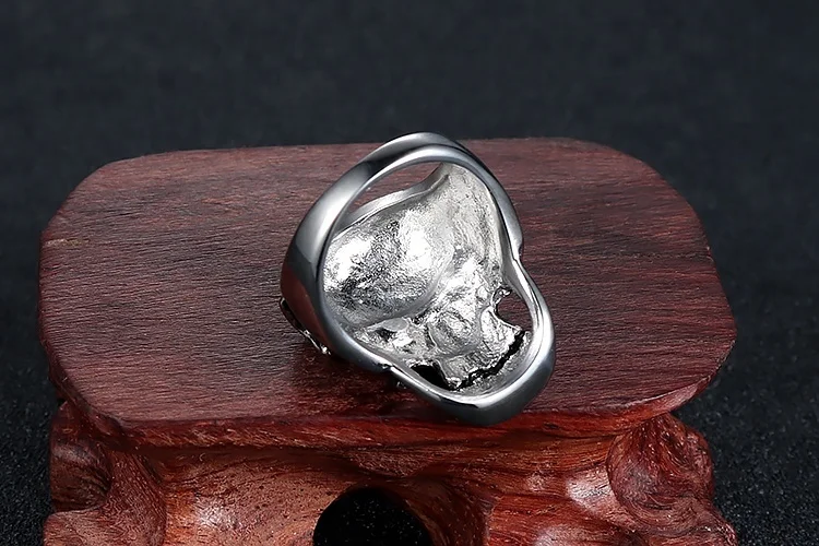 Skeleton Hand Skull Ring 316L Stainless Steel Gothic Finger In Stock