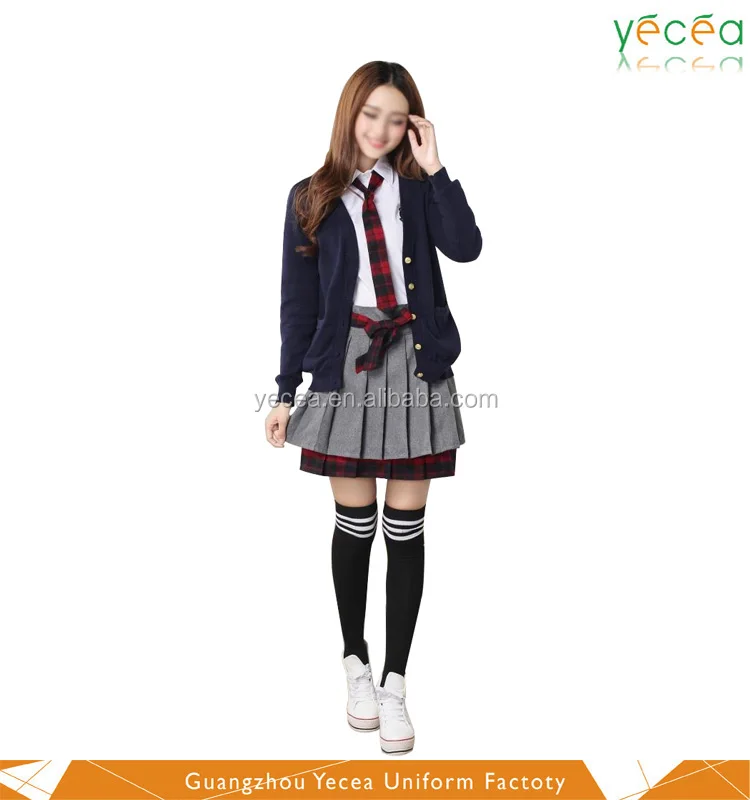 Hot sale 35% viscose elegant secondary school blazer uniform