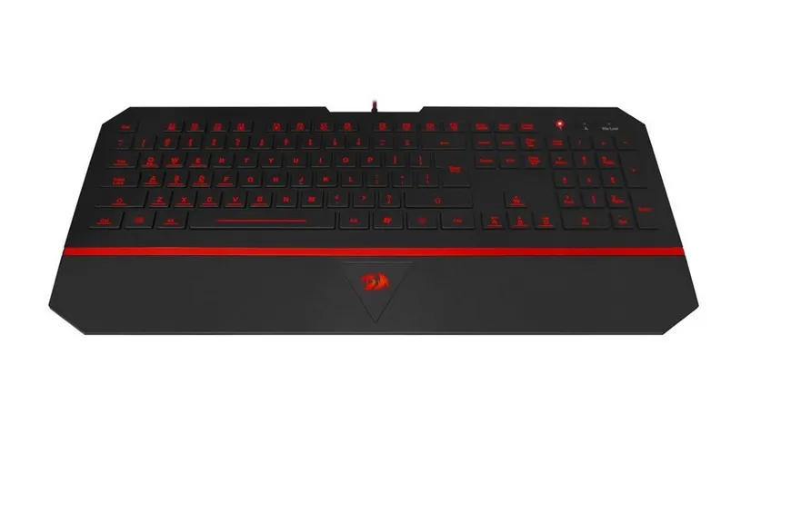 Redragon Karura K502 USB Gaming Keyboard, 7 Switchable Backlight Colors, 104+ Keys
