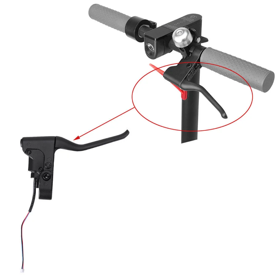 Assembly Kit Accessory Xiaomi M365 Pro 1S And Pro 2 Scooter Brake Handle Spare Parts Scooter Brake Lever Handlebar Handle Parts