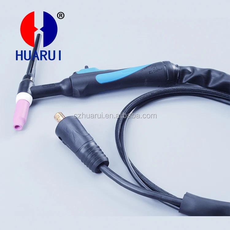 Высокое качество 4 м/8 м WP26 200Amp аргоновая дуга Airr с охлаждением TIG газовая Сварочная горелка кабельным штекером