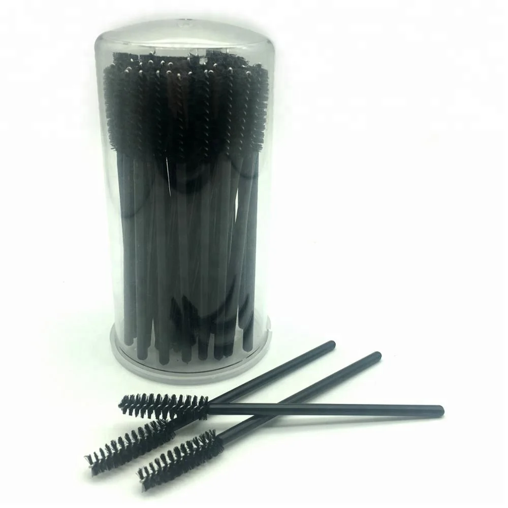 Wholesale products disposable makeup brushes plastic mascara brush