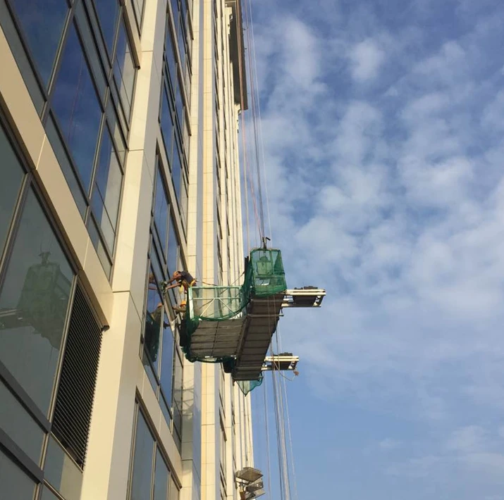 andamio colgante electrico zlp630  / building painting cradle equipment  / suspended scaffolding lift platform