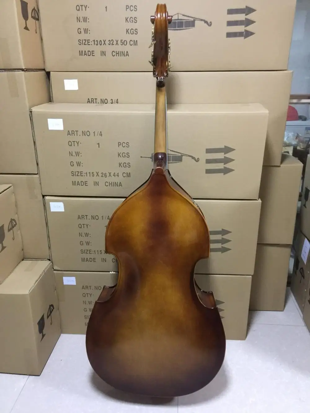 factory price of  basswood contrabass/double bass  made  in china
