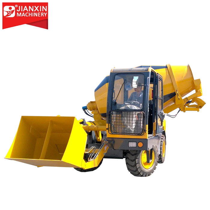 
Self loading mobile concrete mixer self loader truck 