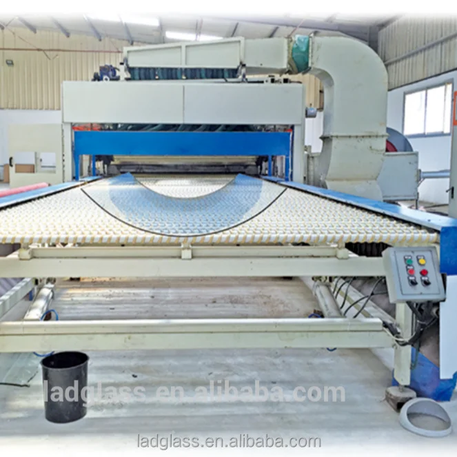 CE Building / Shower room glass flat bent tempering furnace machine