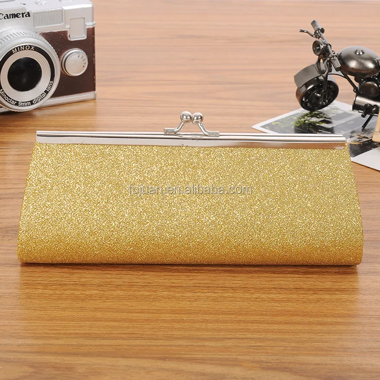 
Romantic Solid Colors Hard Material Bright Powder Cylinder Shape Metal Frame Clutch Bag Women Leisure Bag 