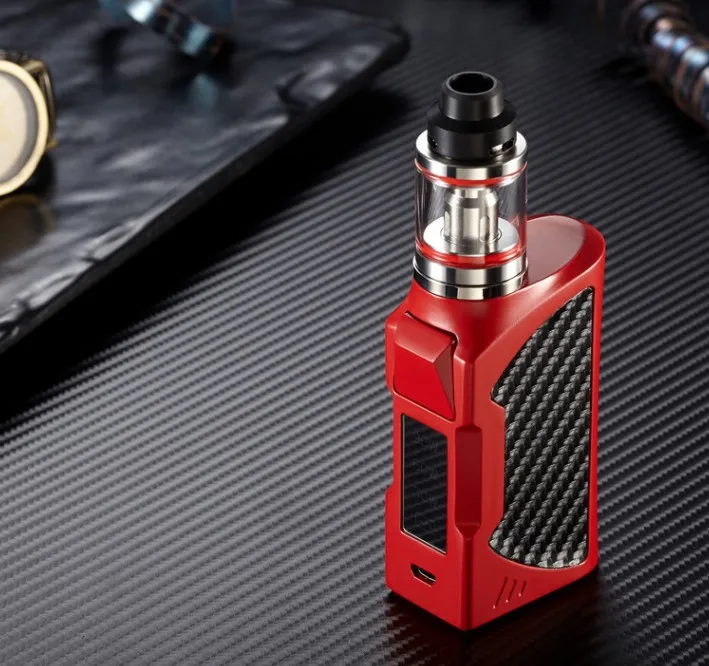 
Best selling good quality e-cigarette 90w big smoking electronic cigarette box mod kit 