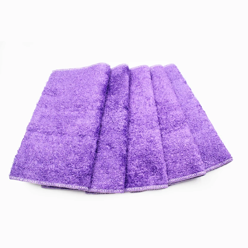 5% Discount High Quality Bamboo Fibre Kitchen Cleaning Dish Cloth Duster Cloth