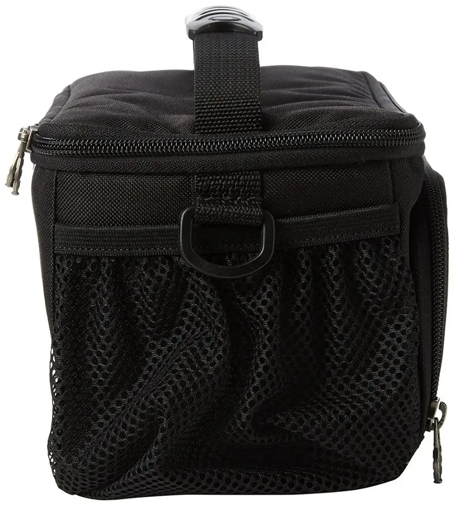 Fitness 3 Meal EXBAG Meal Prep Management Insulated Lunch Bag Cooler MADE IN CHINA w/Black w/BPAfree/microwave/dishwasher