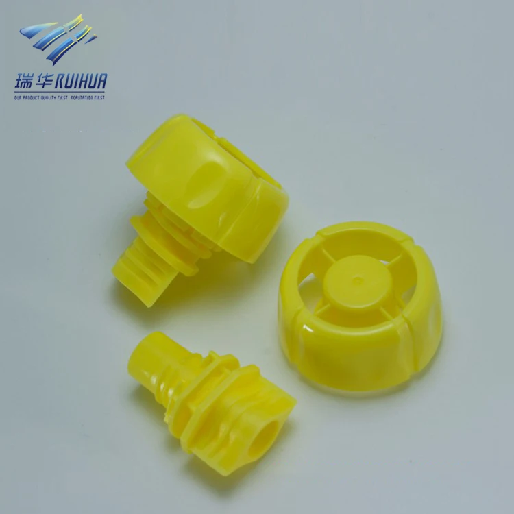 Recyclable PE material pouch 8.6mm plastic sealed at low temperature spout with cap