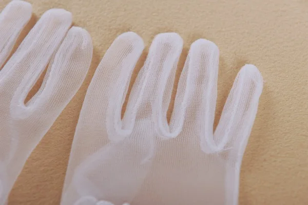 
G6001M2-2 Beautiful Wedding flower girl Glove for Flower Girl/Communion Party Glove 