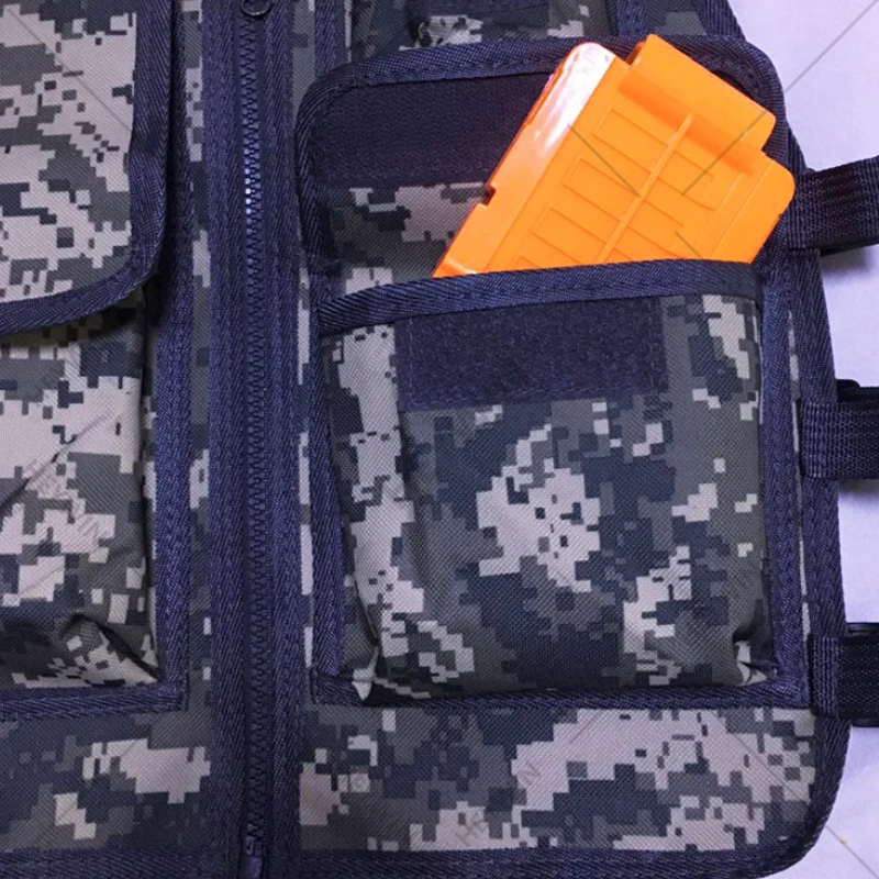 Adjustable Elite Tactical Vest for kids outdoor play outdoor game Combat equipment Elite Battle Game Children Gift (HM7B)