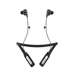 Wholesale Ld4 Dual Speakers Wireless Bluetooth Headset Metal In-Ear Neckband Earphone Headphone
