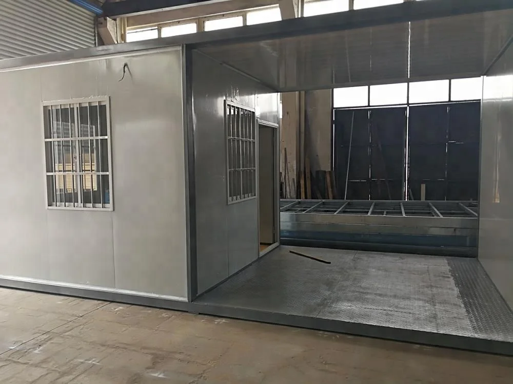 Easy quick assembly outdoor kiosk stands container prefab guard house