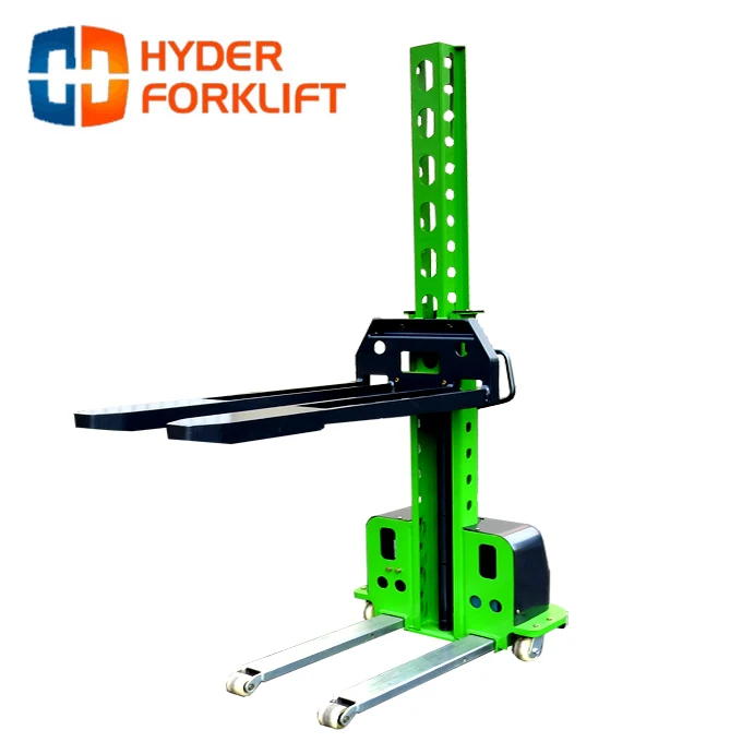 500kg wholesale electric stacker electric forklift 800mm