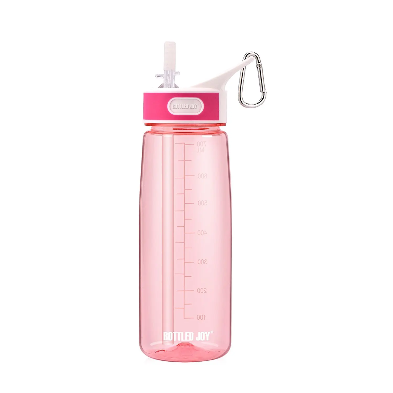 
Joyshaker BottledJoy Color Vary 800ML No Leaking BPA Free Clear Tritan Plastic Sports Water Bottle with Flip Top Straw 