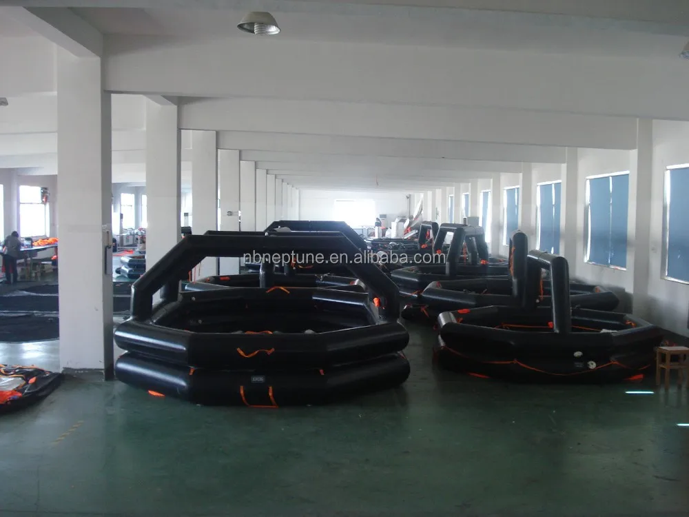 inflatable floating SOLAS life raft 10 person