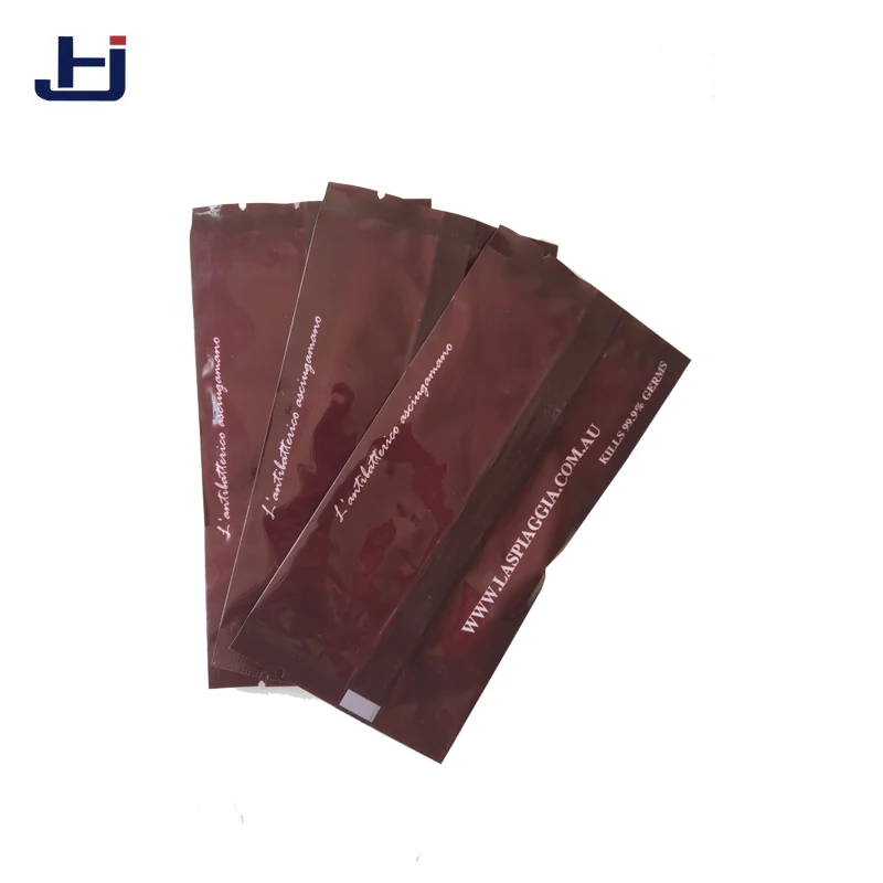 restaurant use 1piece make- to-order hands wet wipes,single pack disposable restaurant hand wet wipes