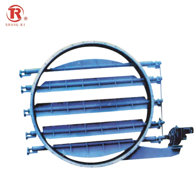 
API CE Factory High Quality Electric Louver type Butterfly Damper Valve 