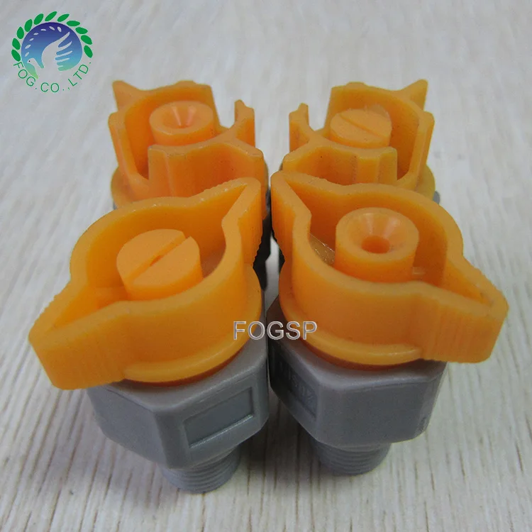 Factory Direct Quick release Quick Dismantling Plastic nozzle, Flat Fan Full Cone Spray Nozzles