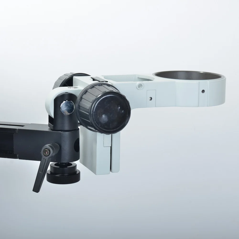 Big Size Heavy Duty Adjustable Boom Large Stereo Arm Table Stand 76mm Ring Holder For Lab Industry Microscope Camera
