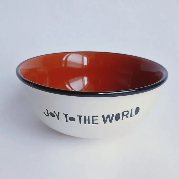 Керамическая миска нового дизайна, миска для супа, миска для смешивания