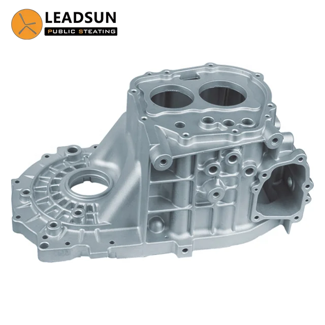 OEM service custom made die cast light housing chair base aluminum casting