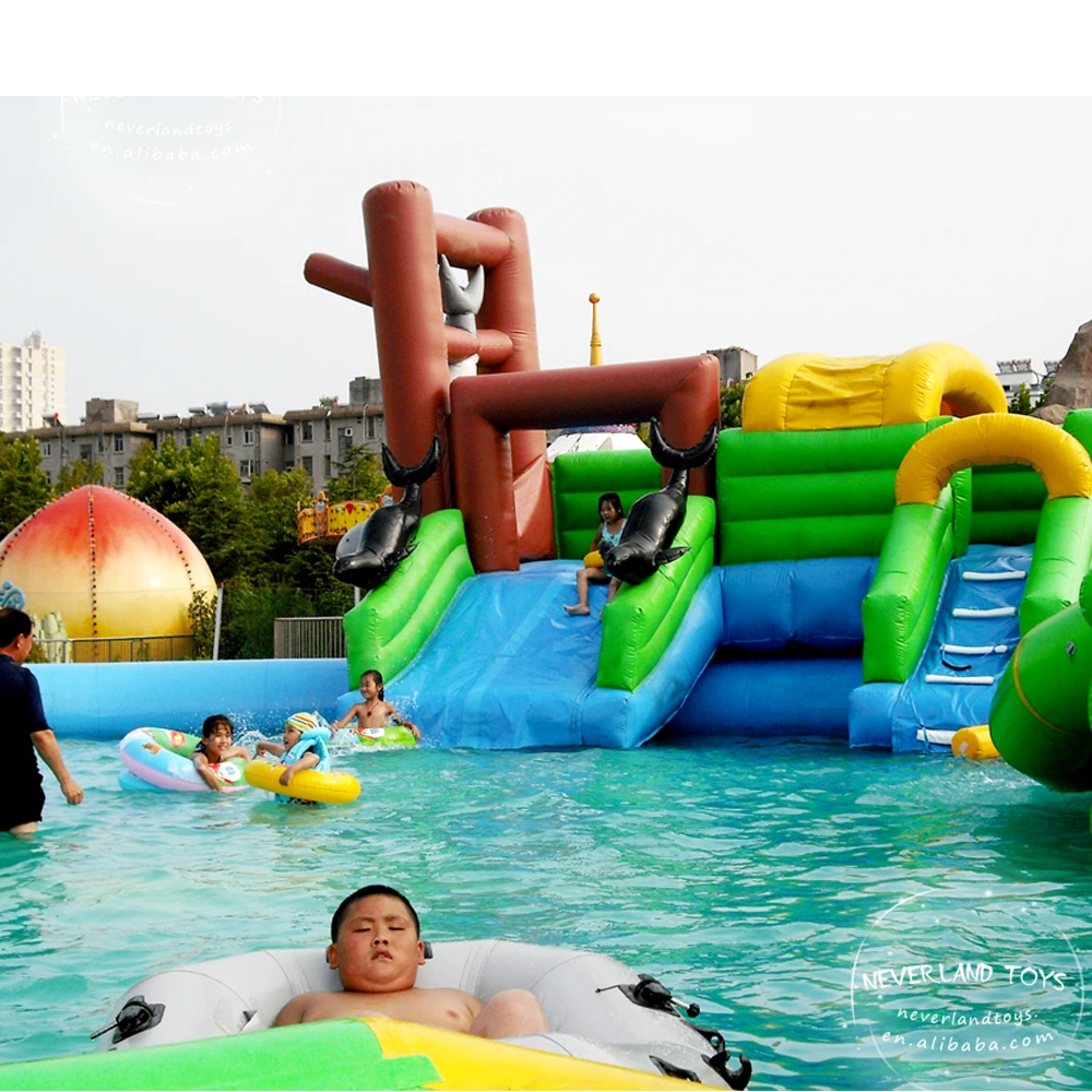 
Adult Inflatable Amusement Park Theme Inflatable Water Sport Aqua Park Equipment For Sale 
