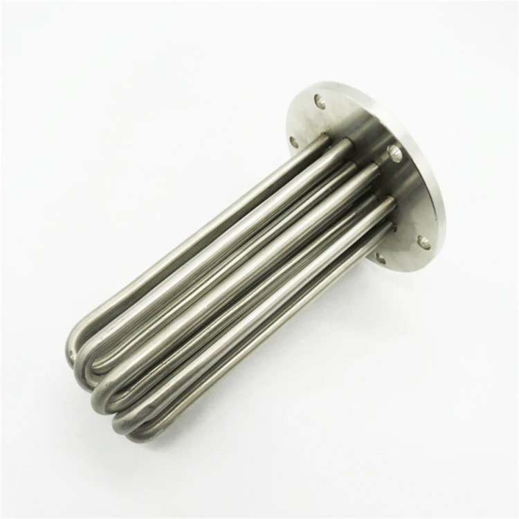 12kw Corrosion resistance electric boiler flange immersion heater