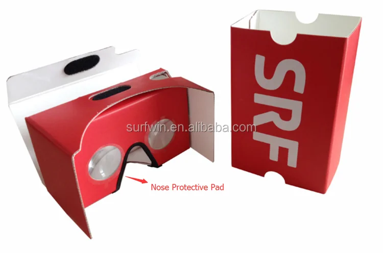 Virtual reality glasses 2.0 Google Cardboard 3D VR glasses for smart phone