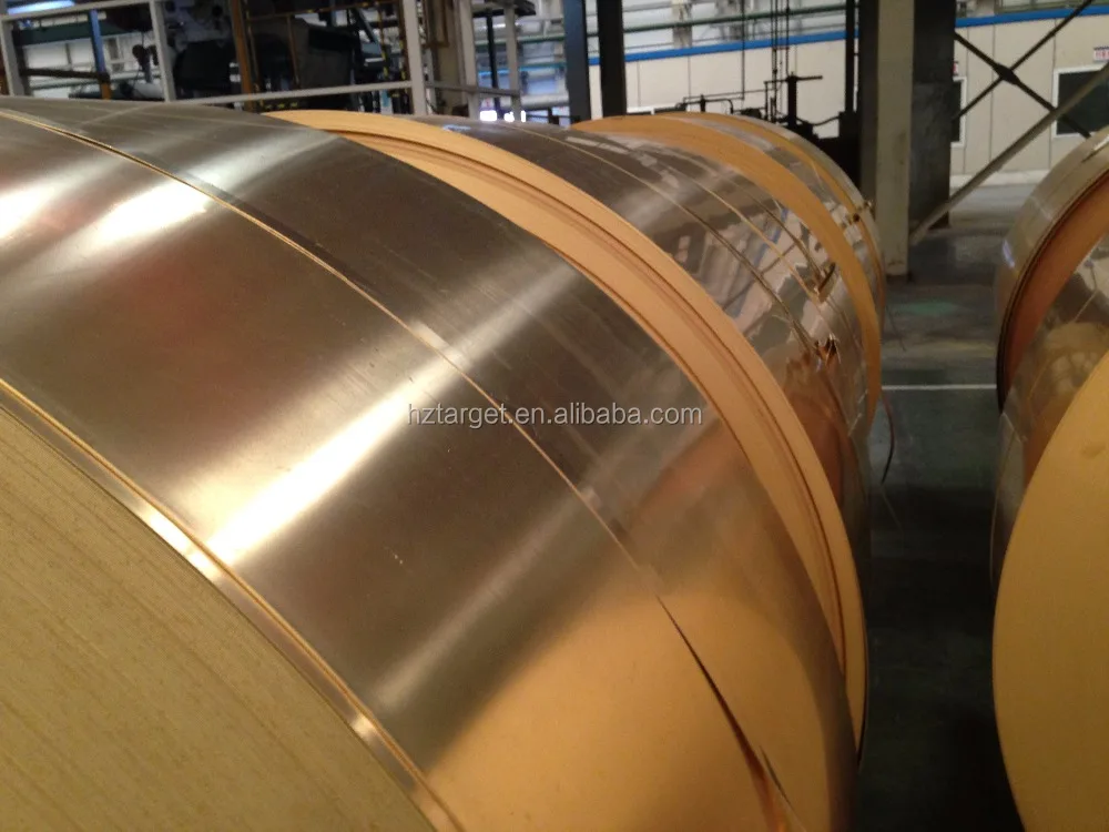 Bright Surface Polished Brass Strip C2680 For button/electric