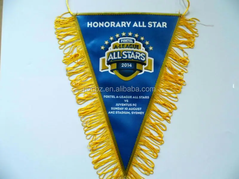 
triangle football club pennant flag 