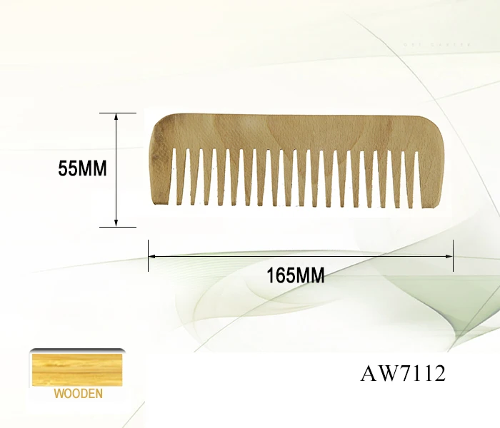 Cheap personalized hair comb,hotel wooden comb factory