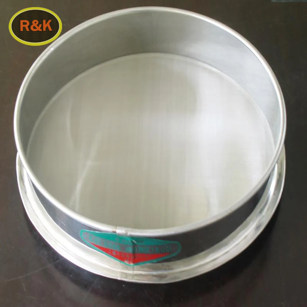 Stainless Steel Drum Sieve Mesh Test Lab Seive