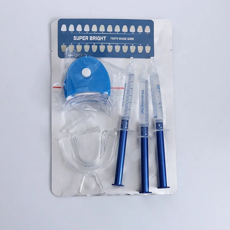 
Advanced Popular Professional Teeth whitening home kit private logo teeth cleaning kit with led light 