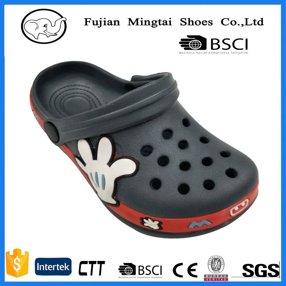 
china flat shoes eva injrction clogs children clogs shoes 