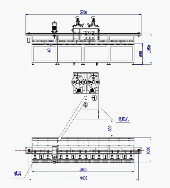 Polyurethane Earplug Foaming Machine /PU Earplug Foaming Machine /Pu Earplug Production Line