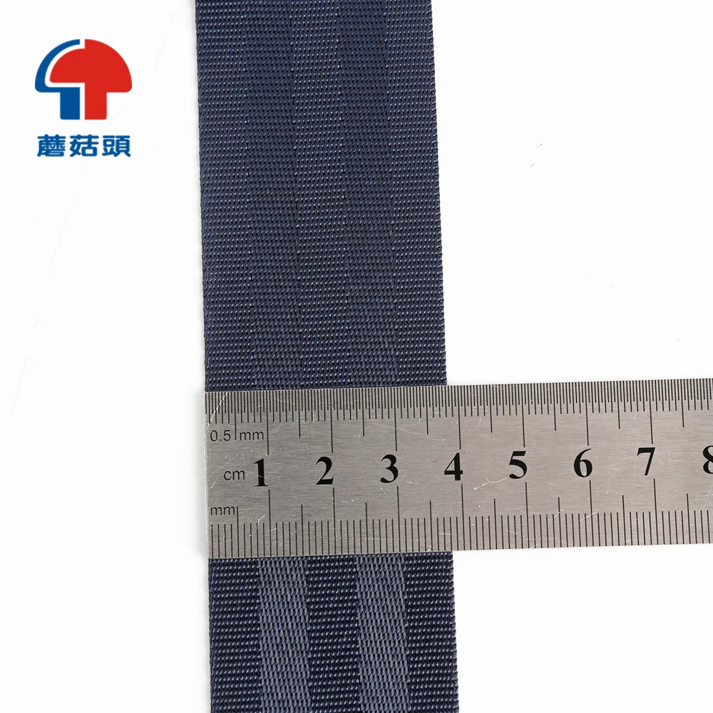 
38mm Royal blue backpack webbing belt custom polyester nylon webbing 