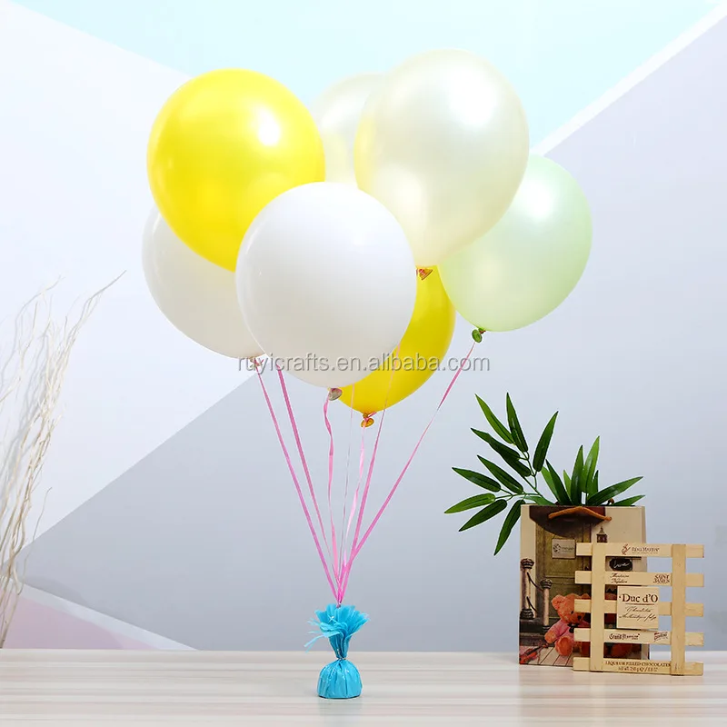 Wedding Party Decoration Candy Colorful Foil Balloon Weight