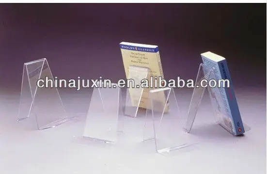 
Clear Acrylic Book Holder, Plastic Book Holder Stand , Wide Book Holder w/o lip 
