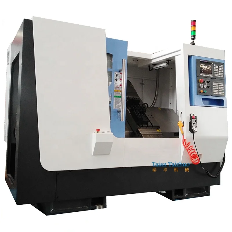TCK40P Taiwan CNC Lathe Machine Price With Hydraulic Collet Chuck