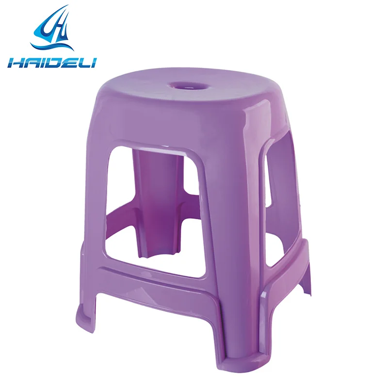 High Quality Stackable Plastic Small Round Stool Outdoor plastic chair plastic stool