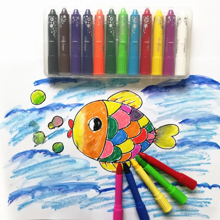 Silky pastel sets with water -soluble and color over lay good tool for painting